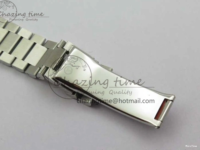 MiroTime 0128 Day-Date 36mm 128239 SS Crystal BP Best Edition White MOP Crystal Marker Dial on SS President Bracelet A MoistureWicking 2682